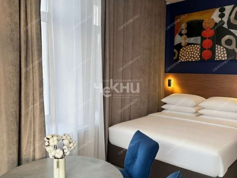 однокомнатная квартира на Алексеевской улице дом 24/27