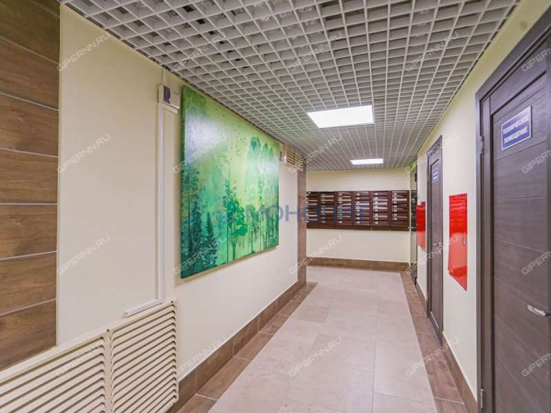 двухкомнатная квартира на улице Владимира Лузянина дом 3