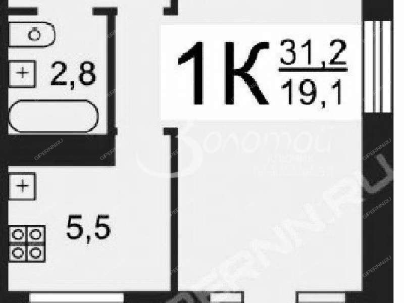 однокомнатная квартира на Автомеханической улице дом 22