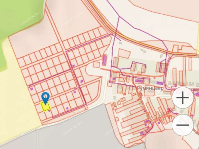 земельный участок 16,56 сотки село Румянцево
