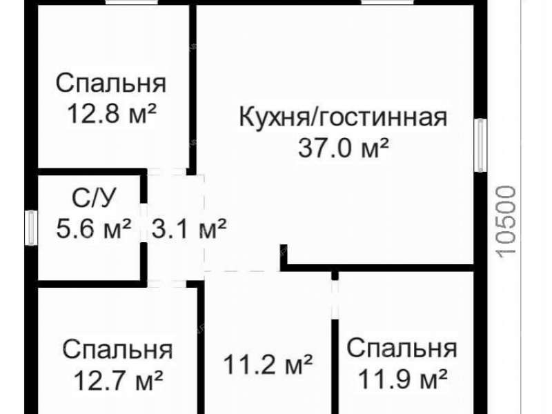 дом на  деревня Подвалиха