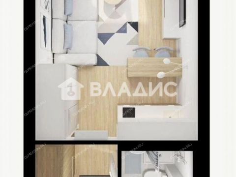 kvartira-studiya-derevnya-utechino-kstovskiy-rayon фото