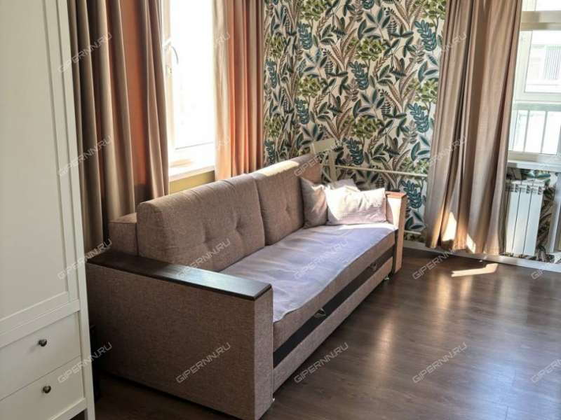 двухкомнатная квартира на Бурнаковской улице дом 61