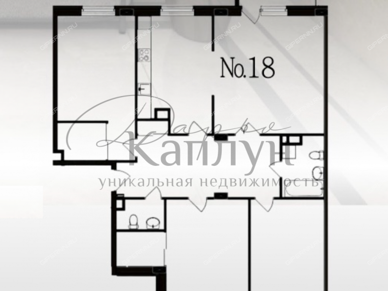 четырёхкомнатная квартира на улице Гоголя