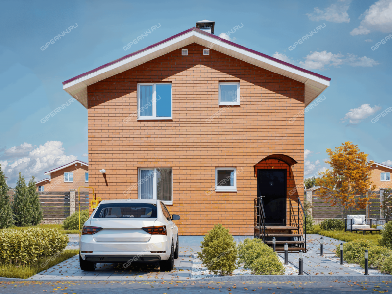 дом на Центральная деревня Крутая