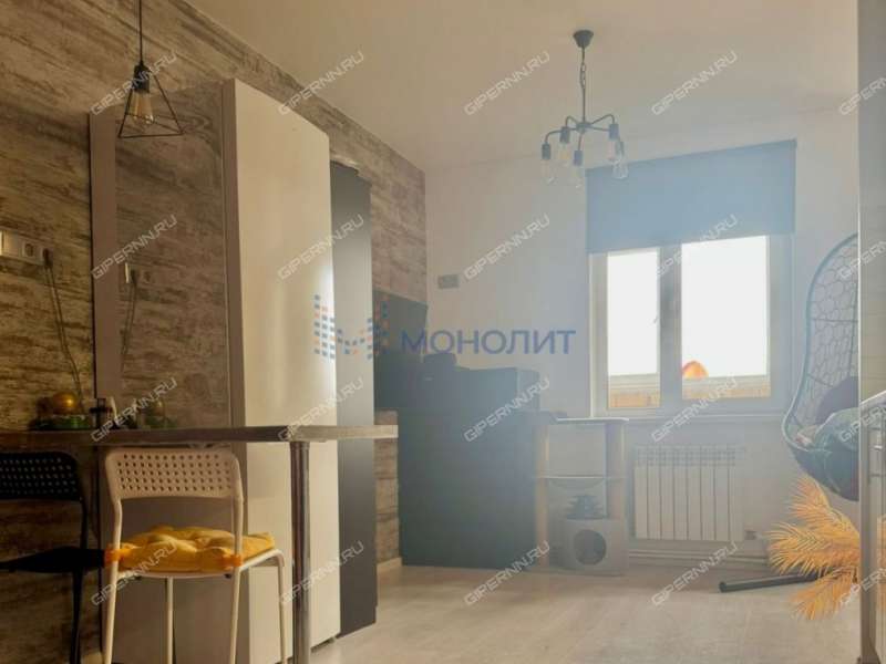 квартира-студия на Академической улице дом 11 деревня Афонино