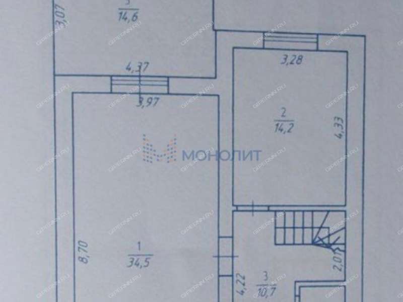 дом на улице Николая Круглова рабочий посёлок Лукино