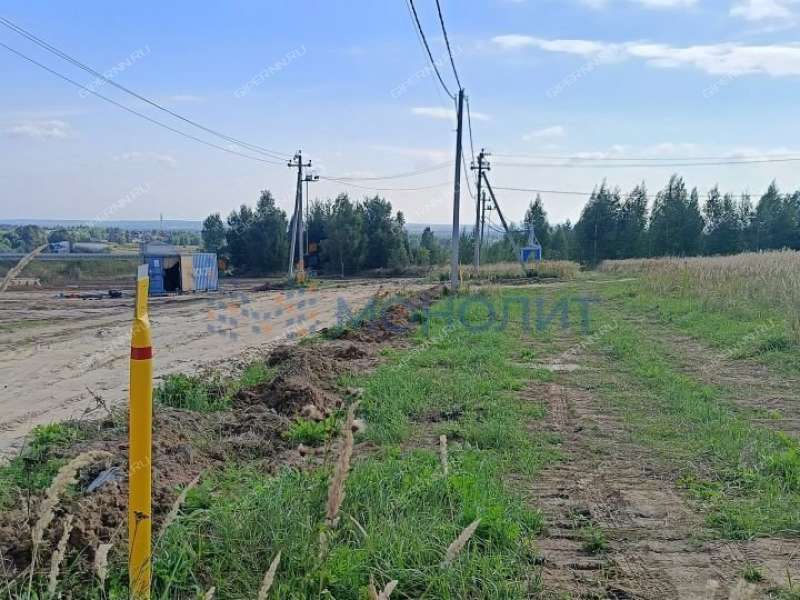 земельный участок 15 соток Радужная улица деревня Бурцево