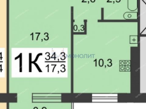 1-komnatnaya-ul-admirala-makarova-d-1 фото