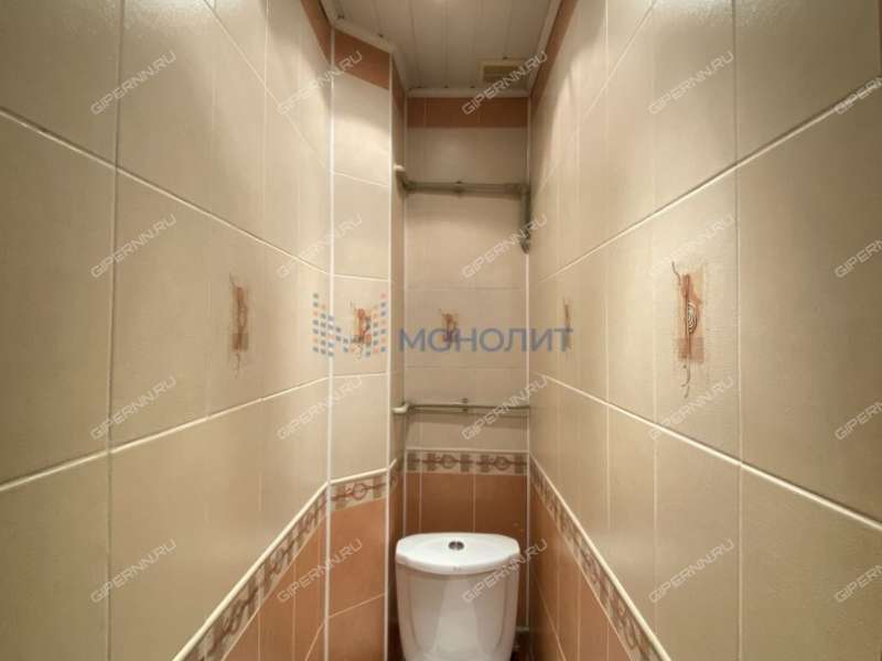 двухкомнатная квартира на улице Ситнова дом 8А город Дзержинск