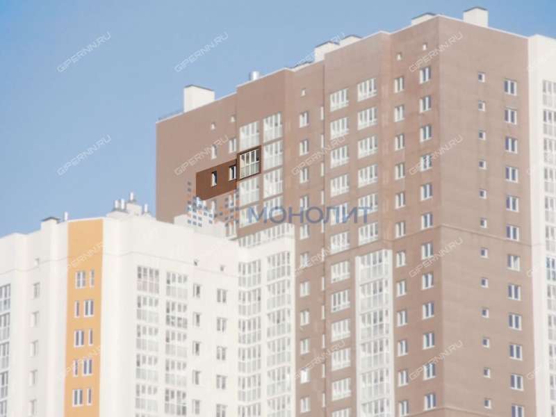 однокомнатная квартира на улице Композитора Касьянова дом 11