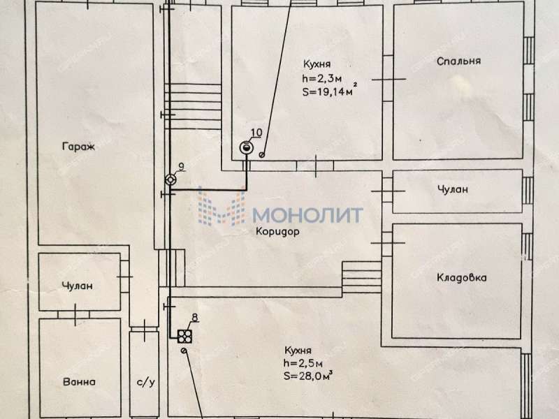дом на - деревня Орехово