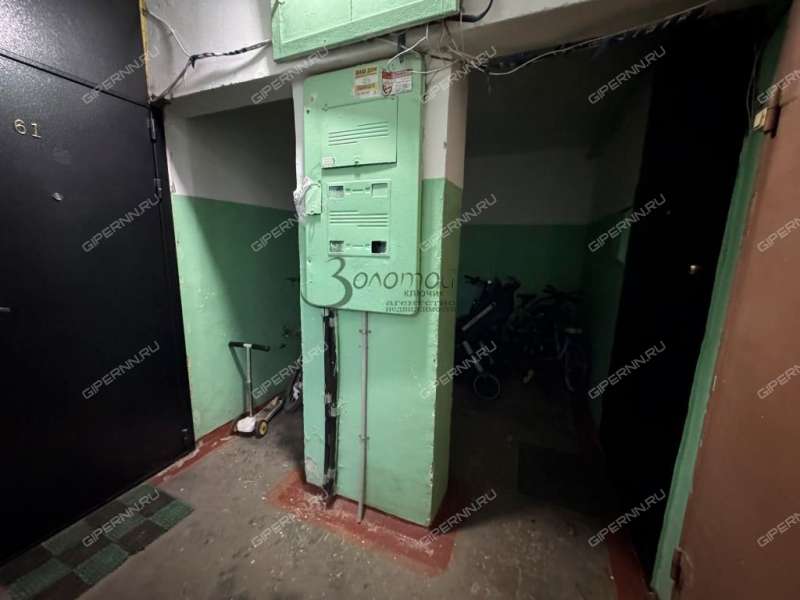 двухкомнатная квартира на улице Никиты Рыбакова дом 11