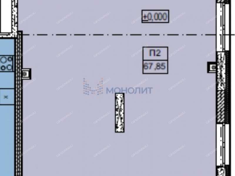 помещение под офис, торговую площадь на улице 50-летия Победы