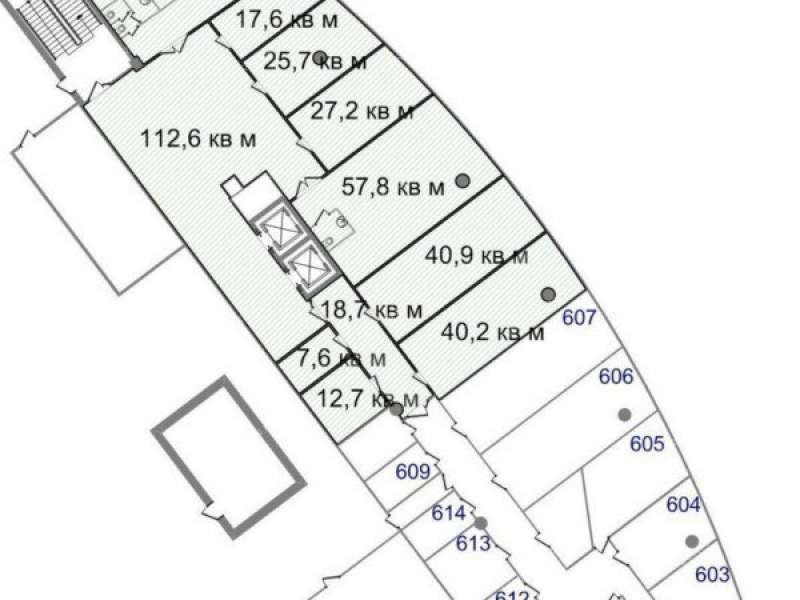 помещение под офис на Революции пл, д.9