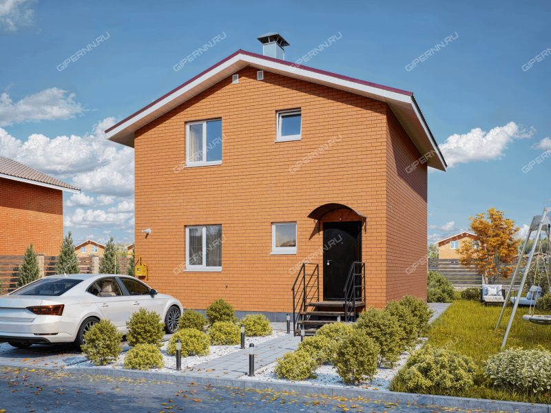 дом на Вербная деревня Крутая