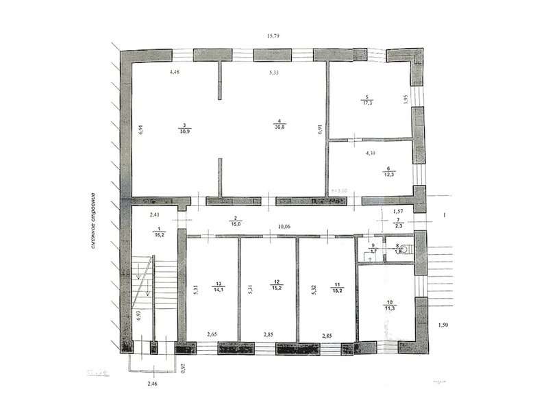 помещение под склад на улице Федосеенко