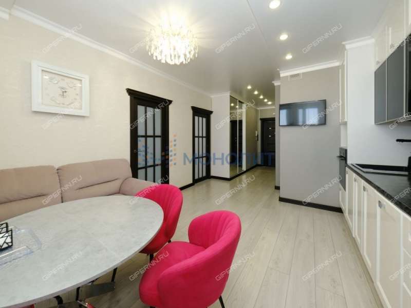 двухкомнатная квартира на улице Красная Поляна дом 6 деревня Афонино