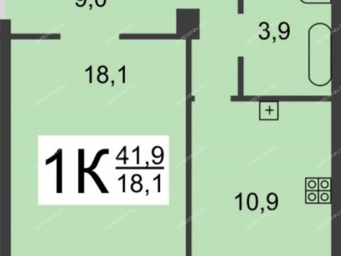 1-komnatnaya-ul-oktyabrskoy-revolyucii-d-70 фото