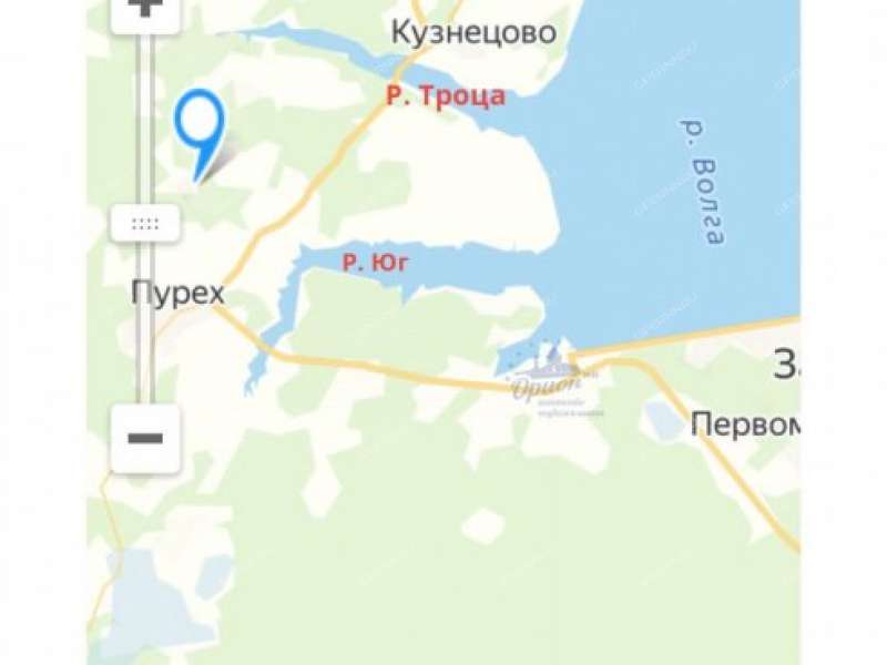 Пурех нижегородская область карта