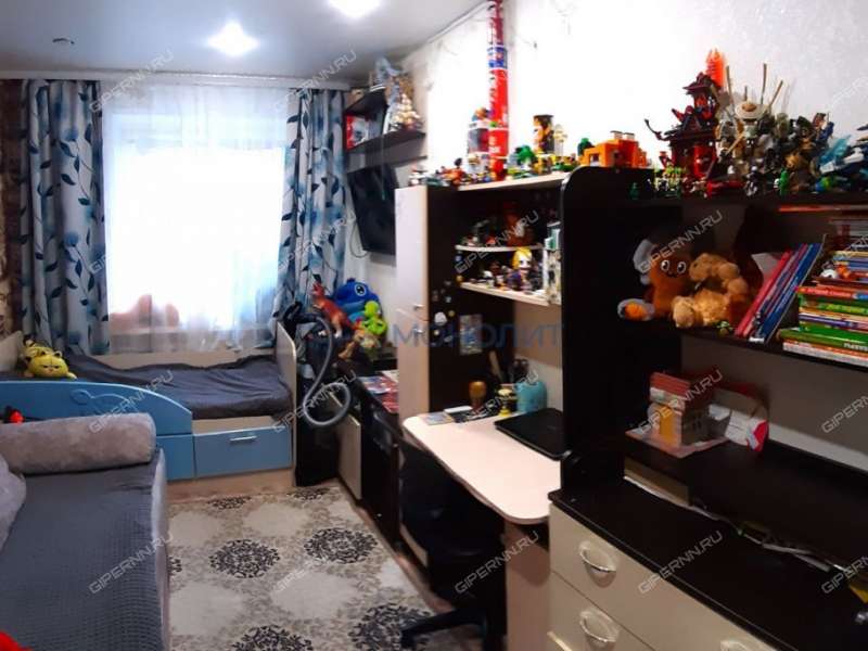 двухкомнатная квартира в переулке Фрунзе дом 3 город Балахна