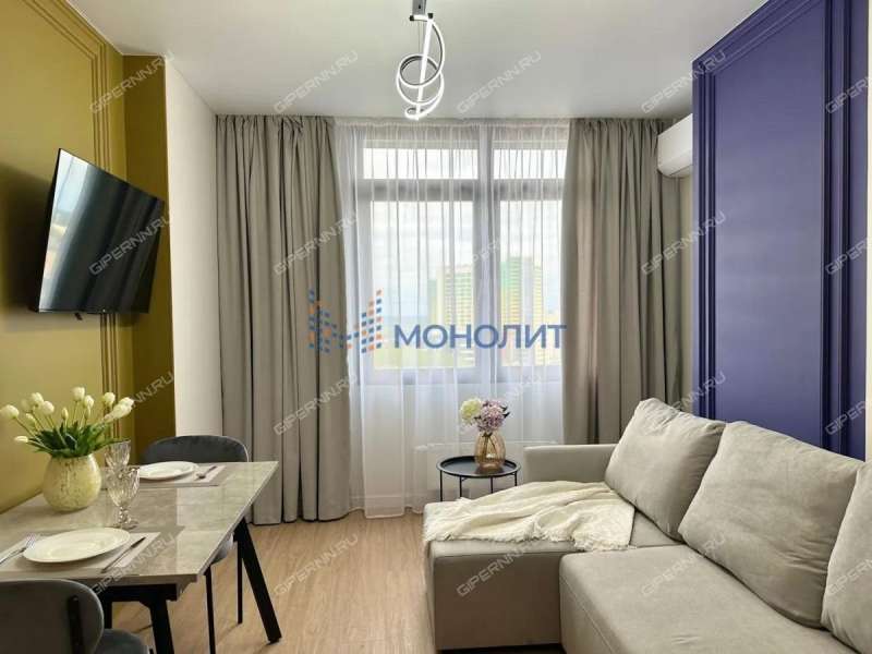 однокомнатная квартира на улице Владимира Высоцкого дом 1