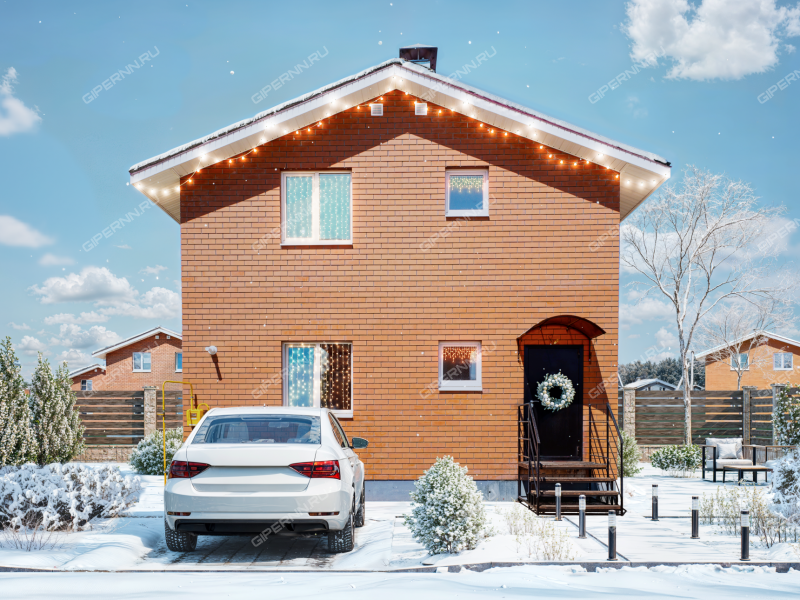 дом на Малиновая деревня Крутая