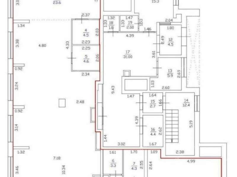 помещение под торговую площадь на улице Соревнования