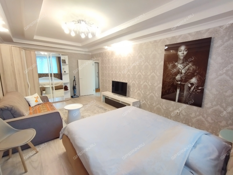 однокомнатная квартира на Окской улице дом 1