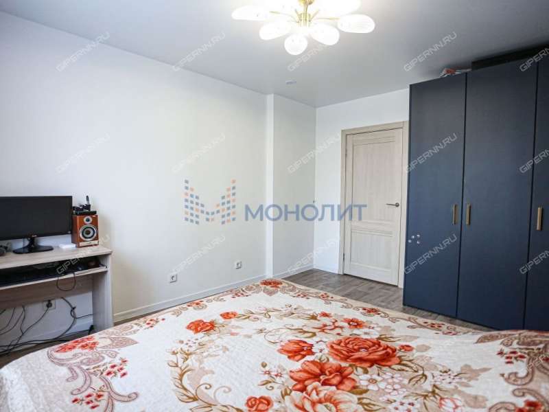 двухкомнатная квартира на улице Цветочная дом 12 к3