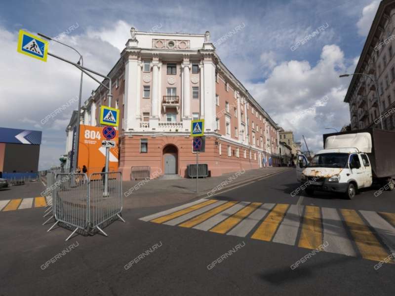 однокомнатная квартира на улице Минина дом 2/8