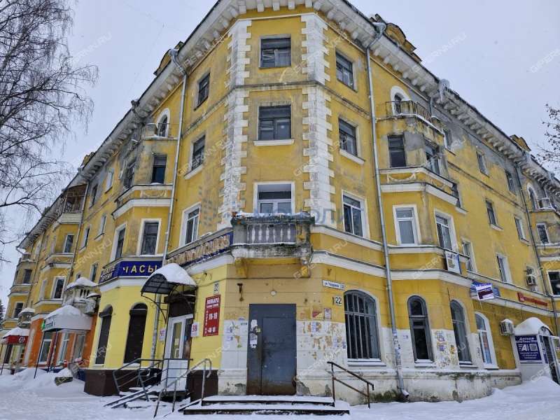 комната в доме 22 на улице Чаадаева