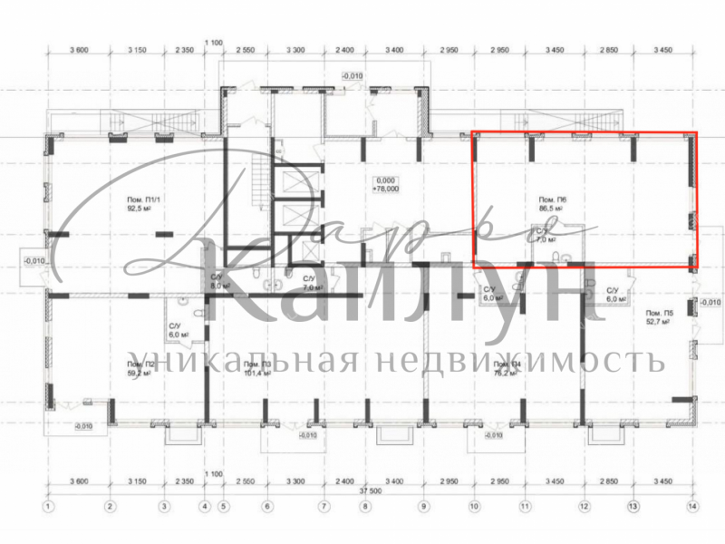 помещение под торговую площадь на проспекте Ленина