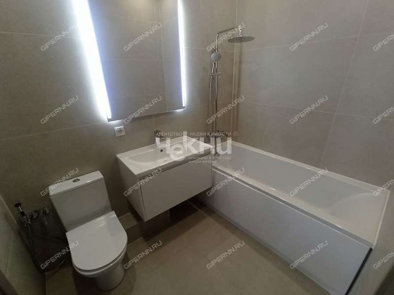 двухкомнатная квартира в новостройке на 2-й Оранжерейной улице