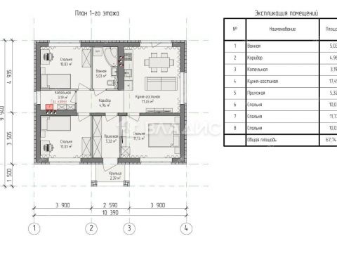 dom-selo-bezvodnoe-kstovskiy-rayon фото