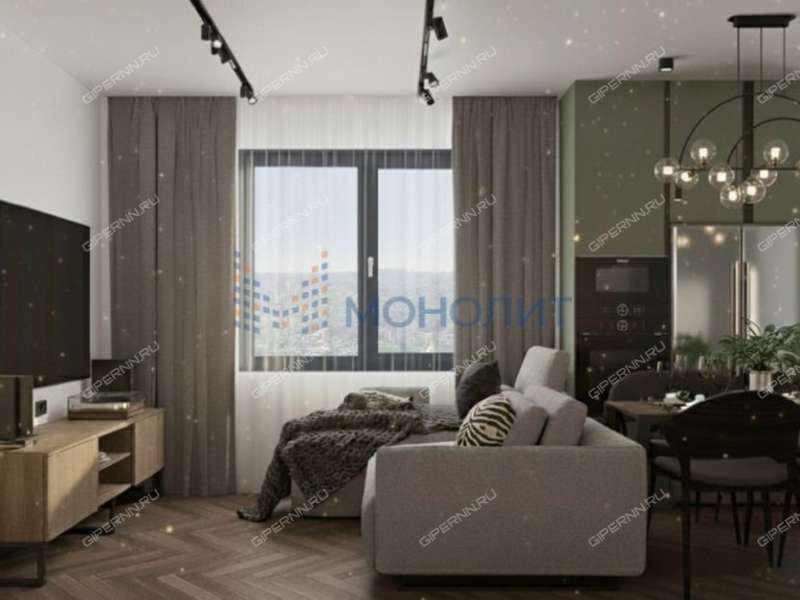 однокомнатная квартира на улице Композитора Касьянова дом 11