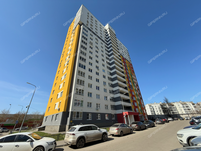 двухкомнатная квартира на улице Цветочная дом 12 к1