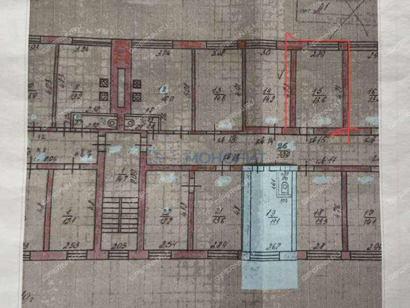 комната в доме 4 на улице Героя Безрукова