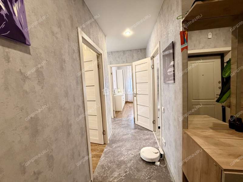 двухкомнатная квартира на улице Героя Советского Союза Аристархова дом 1