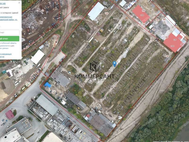 земельный участок под коммерческое использование в Автозаводском районе Нижнего Новгорода