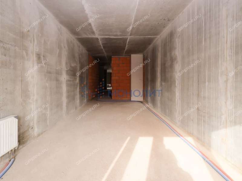 трёхкомнатная квартира в новостройке на Октябрьской улице дом 21