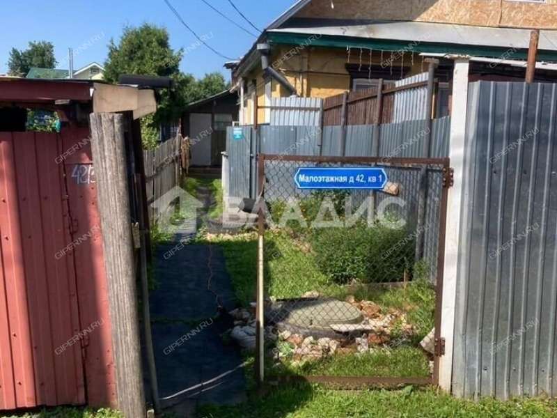 однокомнатная квартира на Малоэтажной улице дом 42