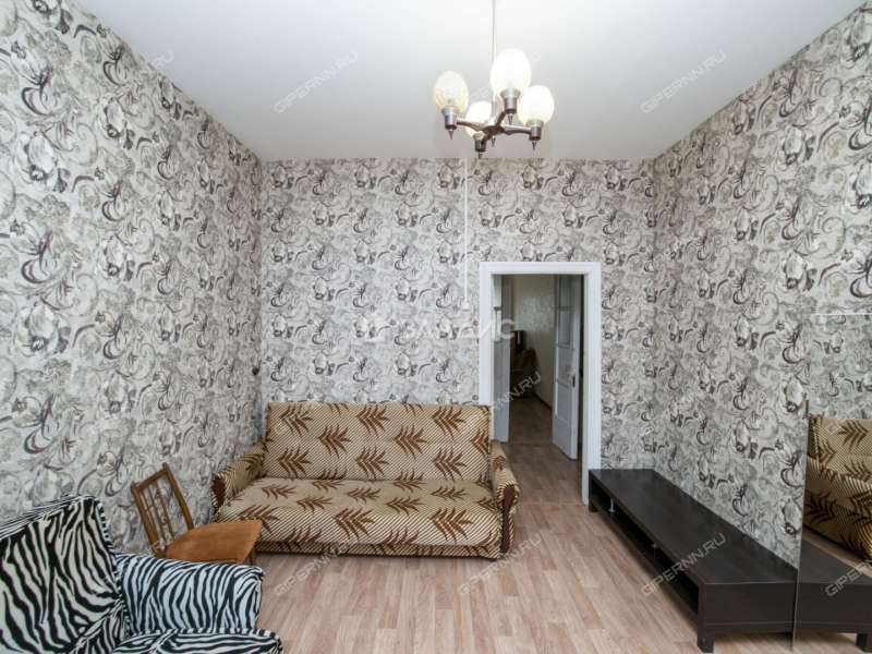 двухкомнатная квартира на улице Федосеенко дом 90