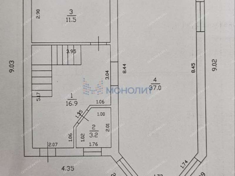 дом на Речном шоссе город Дзержинск