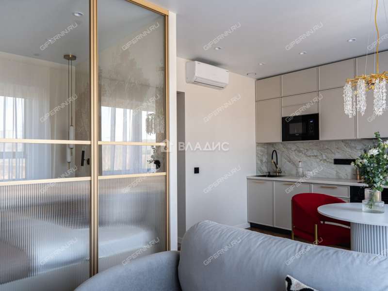 однокомнатная квартира на улице Небесная дом 1 деревня Утечино