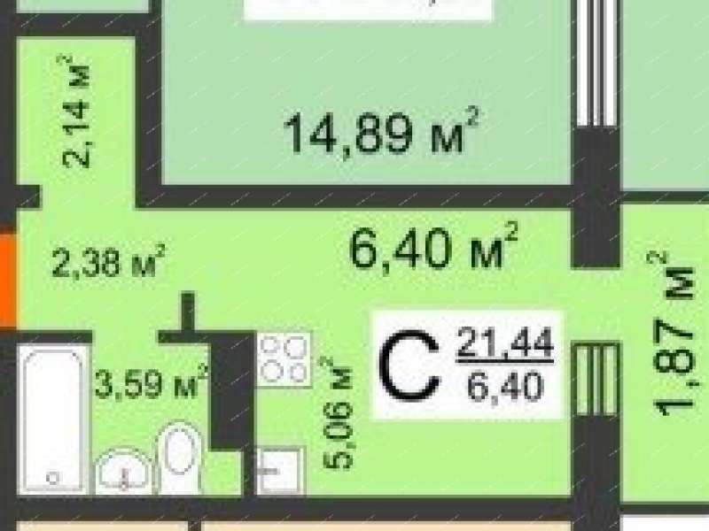 квартира-студия на Вязниковской улице дом 43