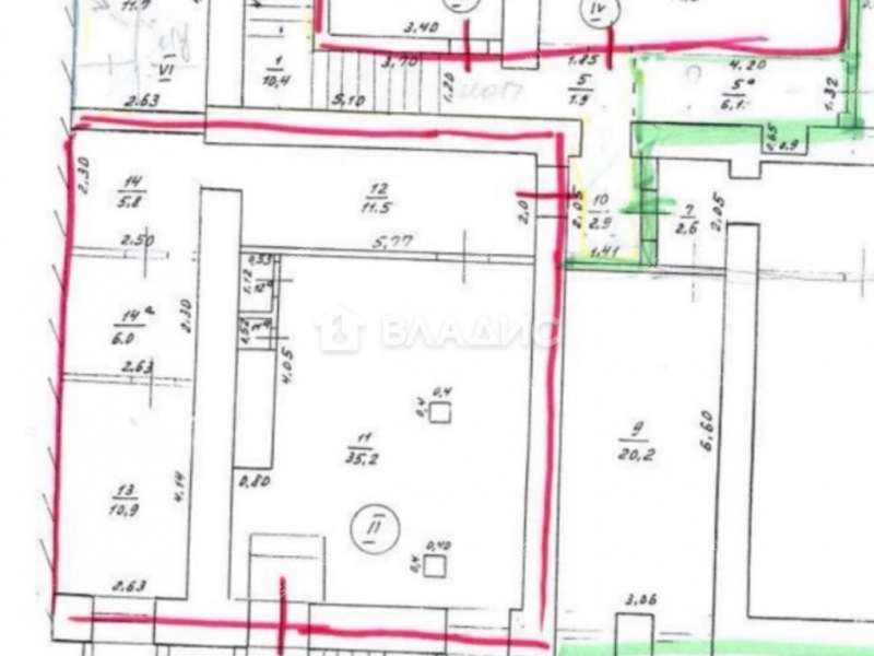 помещение под помещение свободного назначения на Гордеевской улице